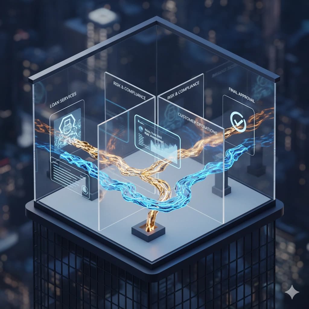 How Agentic AI is Eliminating Operational Silos Across BFSI Enterprises